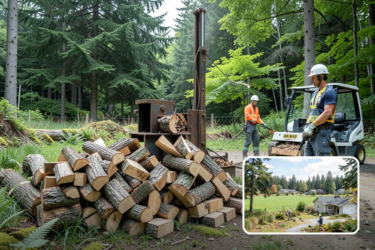 Half Cord Firewood in Lyman, WA - Enough wood for consistent recreational fires