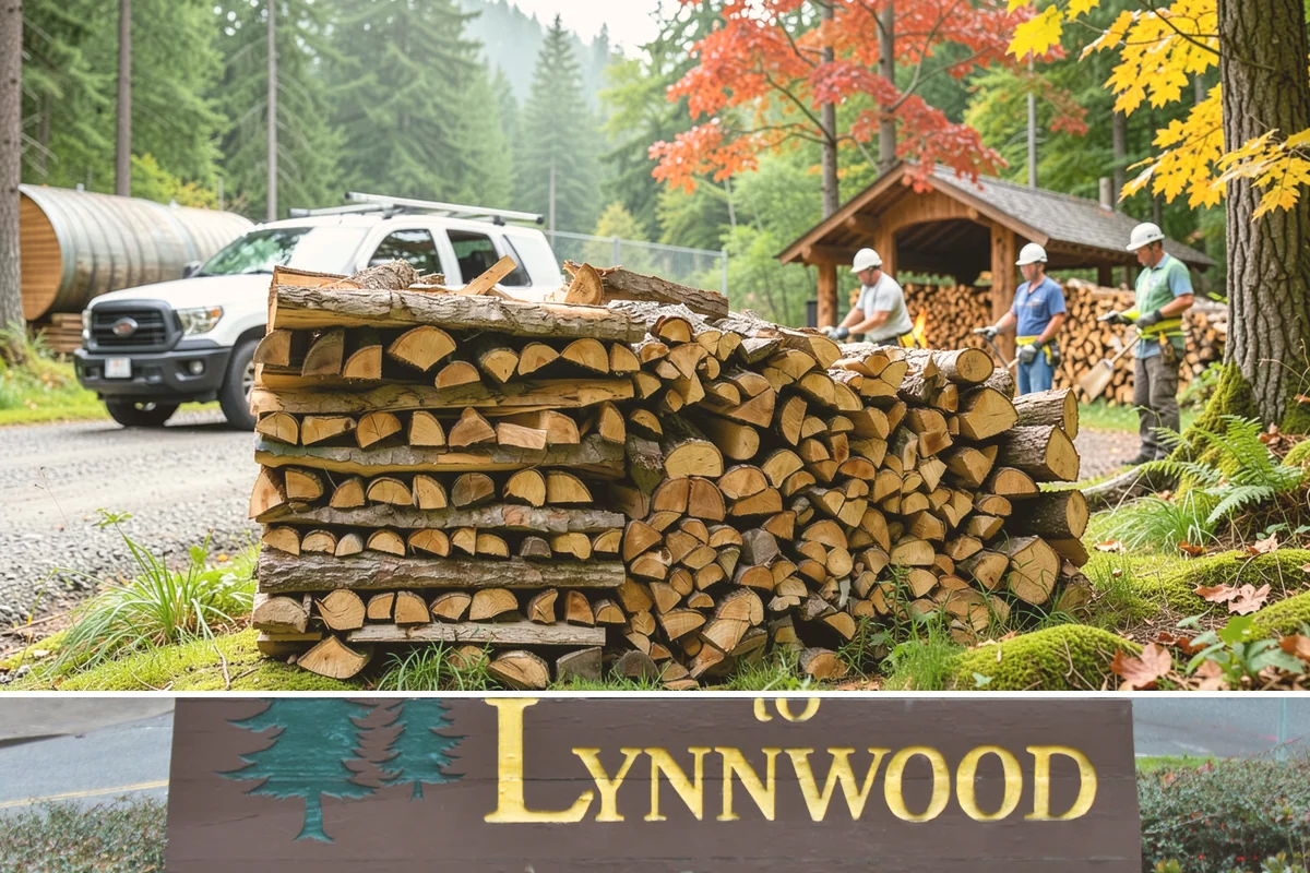 Half Cord Firewood in Lynnwood, Snohomish County, WA - Fall is the smart time to secure a half cord before winter demand and prices climb.