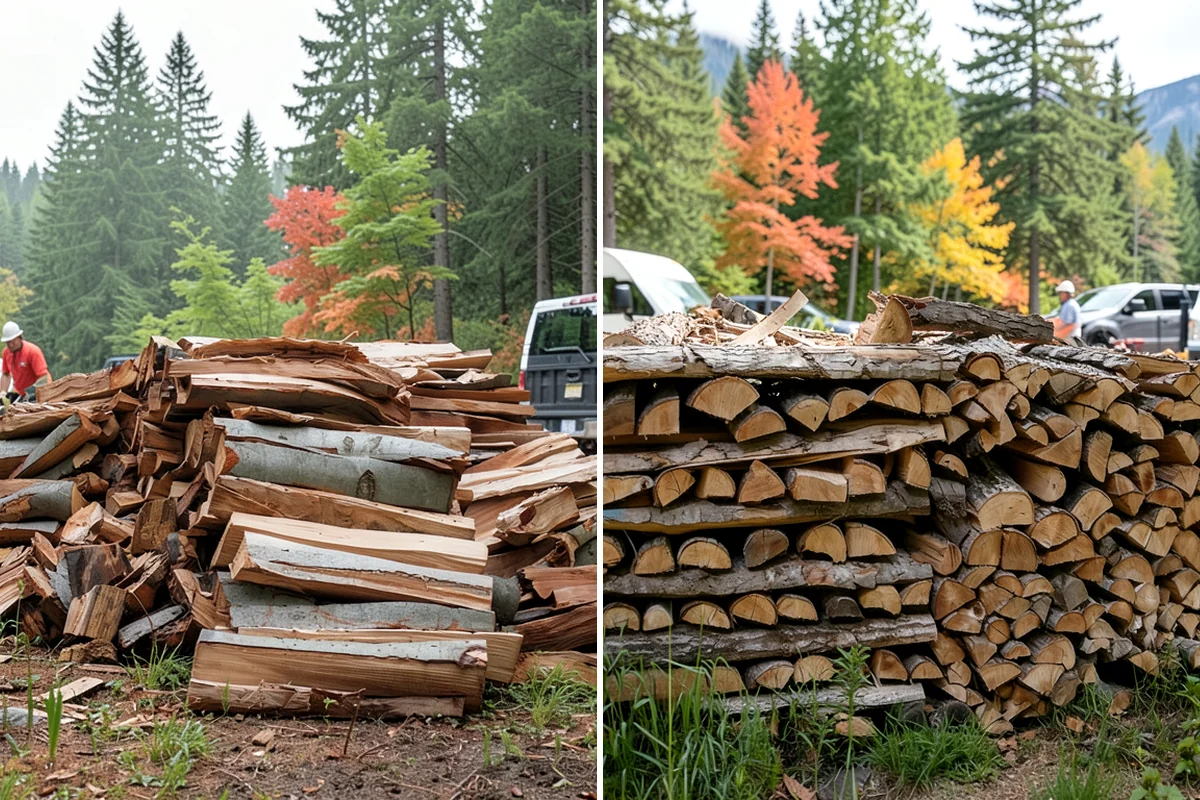Half Cord Firewood in Maple Valley, King County, WA - Place your half-cord order with a preferred date