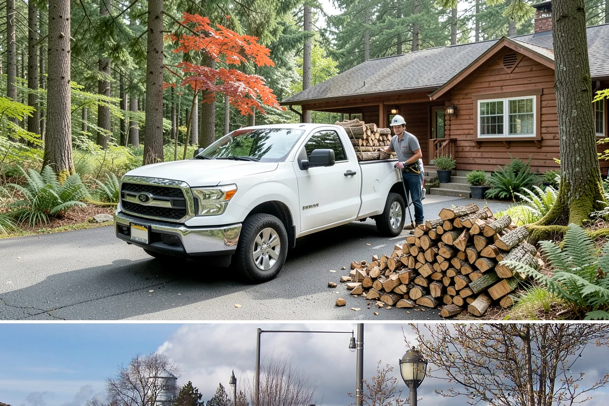 Half Cord Firewood in Marysville, Snohomish County, WA - Fall is the smart time to secure a half cord before winter demand and prices climb.