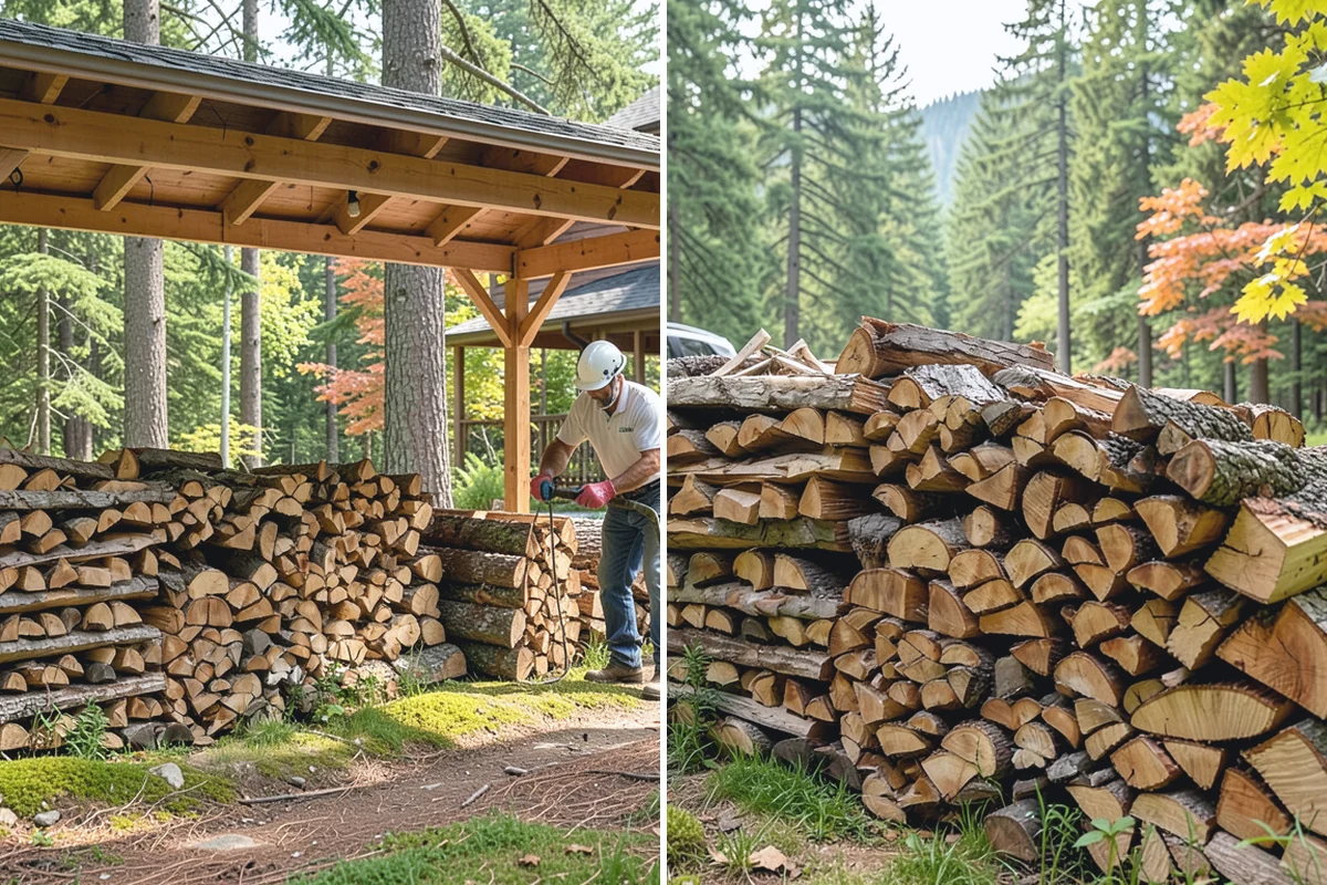 Half Cord Firewood in Medina, King County, WA - Place your half-cord order with a preferred date