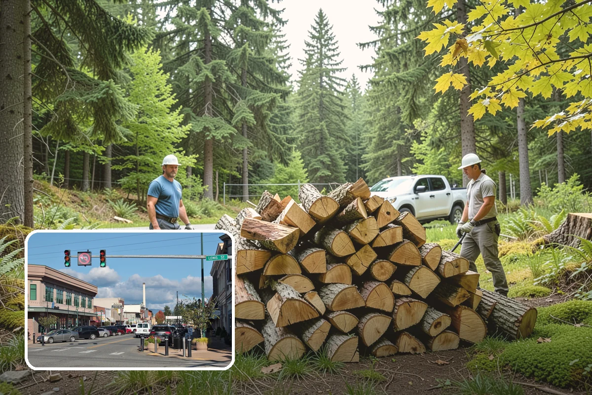Half Cord Firewood in Monroe, Snohomish County, WA - Enough wood for consistent recreational fires