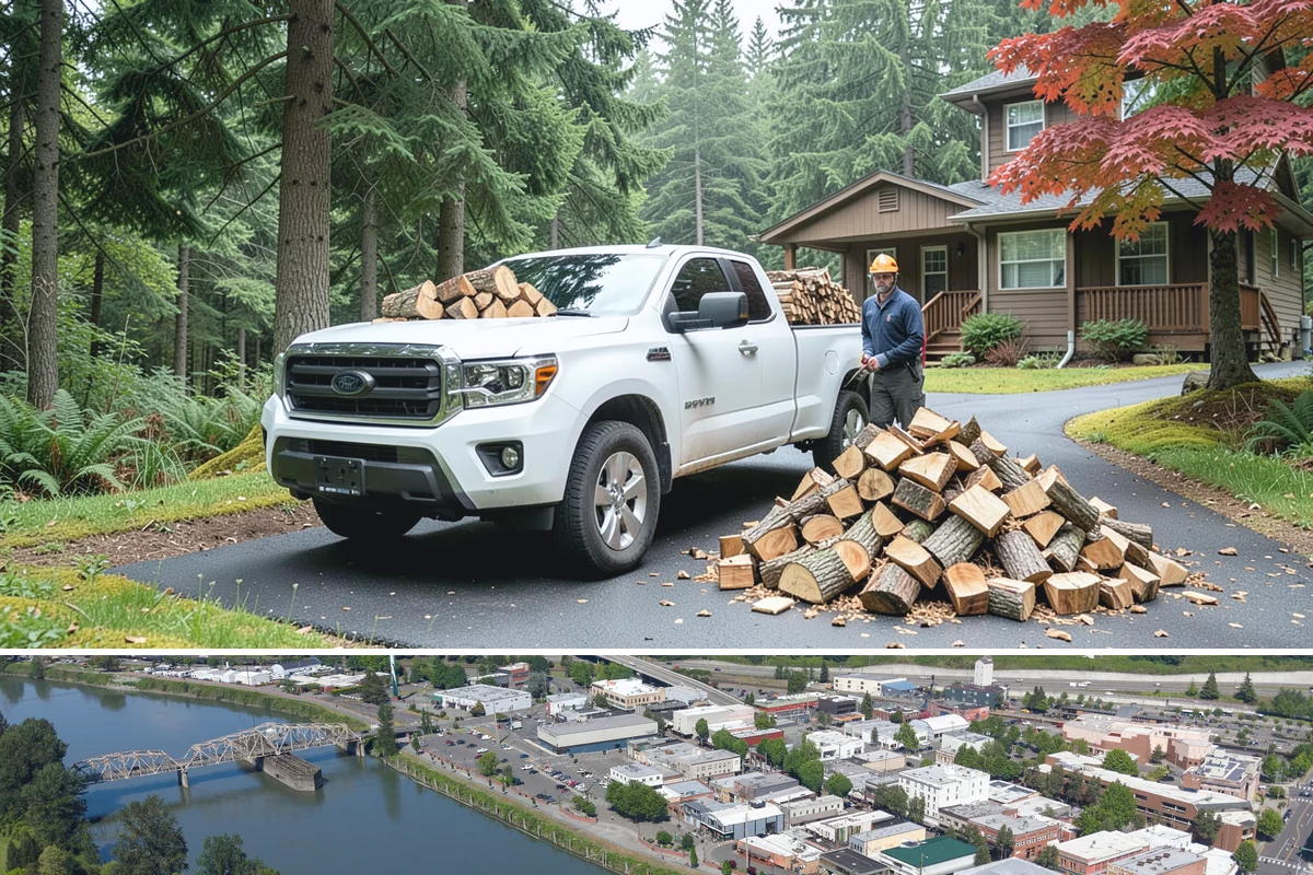 Half Cord Firewood in Mount Vernon, Skagit County, WA - Fall is the smart time to secure a half cord before winter demand and prices climb.
