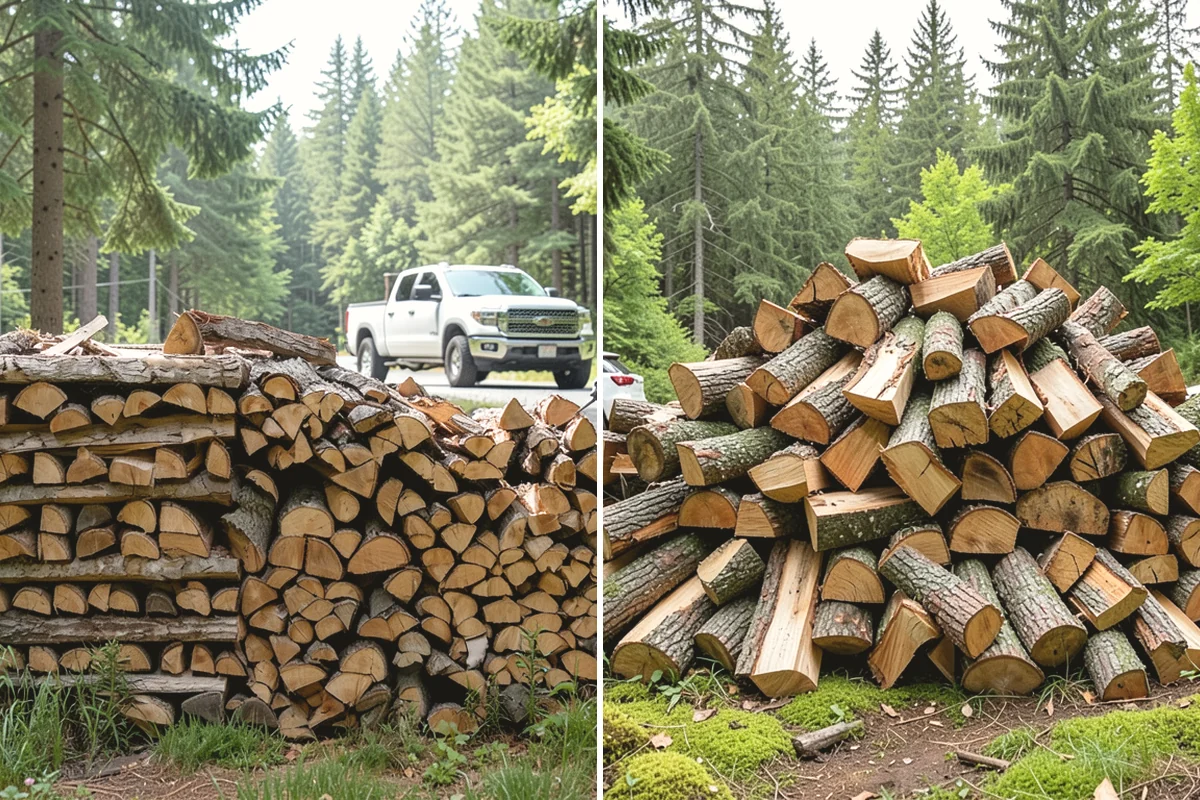 Half Cord Firewood in Mukilteo, Snohomish County, WA - Place your half-cord order with a preferred date