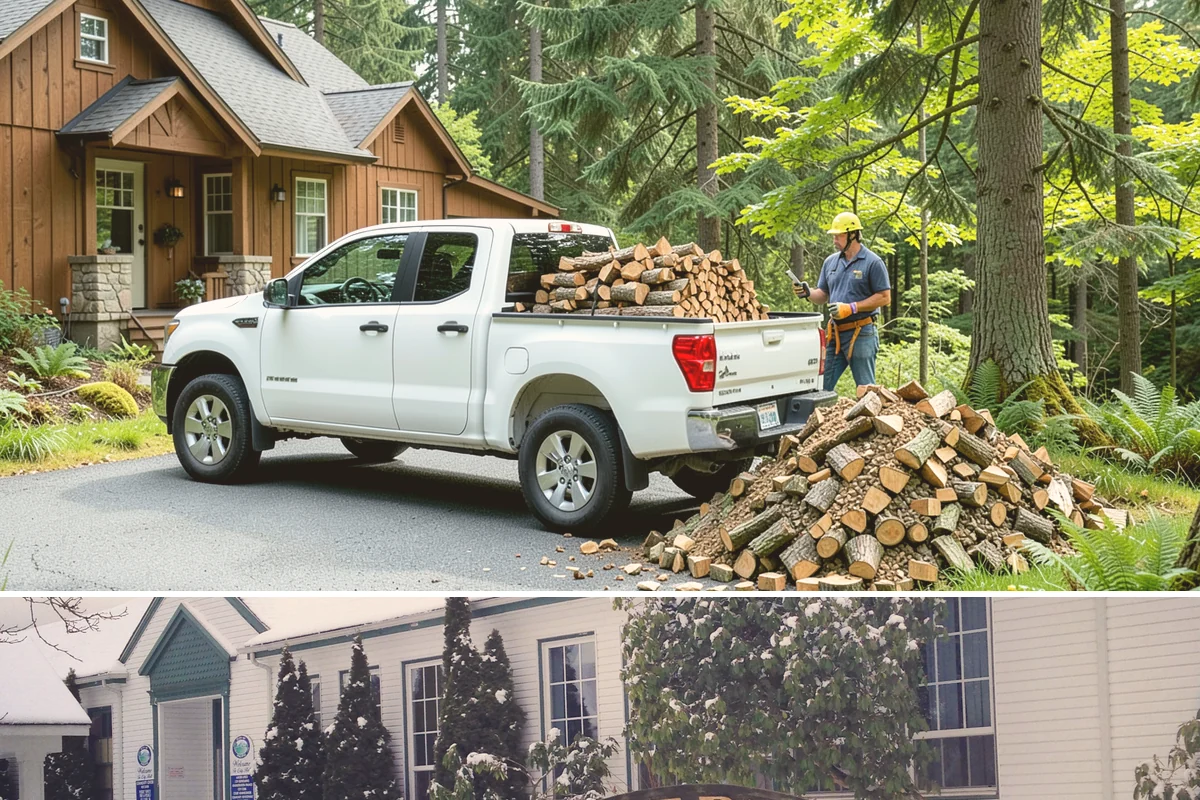 Half Cord Firewood in Pacific, King County, WA - Fall is the smart time to secure a half cord before winter demand and prices climb.