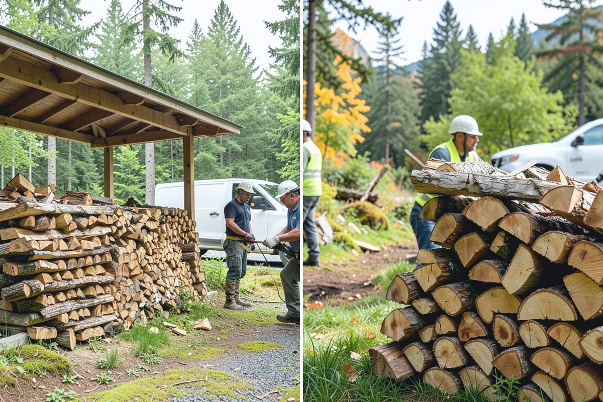 Half Cord Firewood in Renton, King County, WA - Place your half-cord order with a preferred date