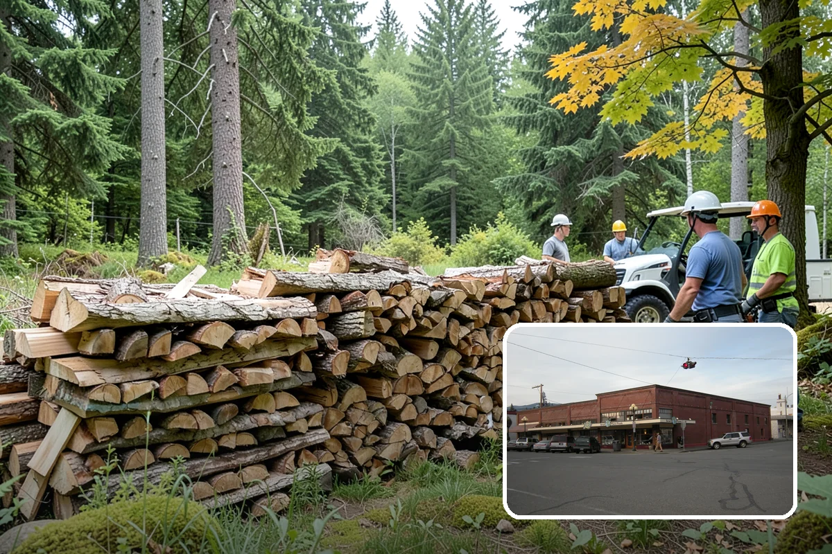 Half Cord Firewood in Sedro-Woolley, Skagit County, WA - Enough wood for consistent recreational fires