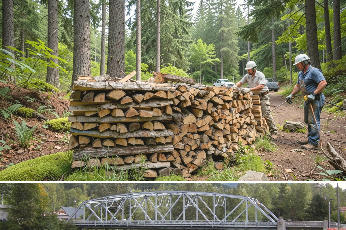 Half Cord Firewood in Skykomish, King County, WA - Fall is the smart time to secure a half cord before winter demand and prices climb.