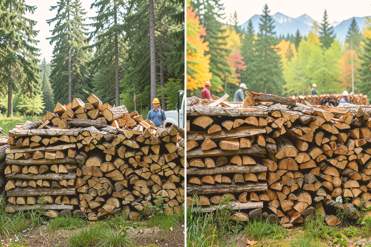 Half Cord Firewood in Snohomish, Snohomish County, WA - Place your half-cord order with a preferred date