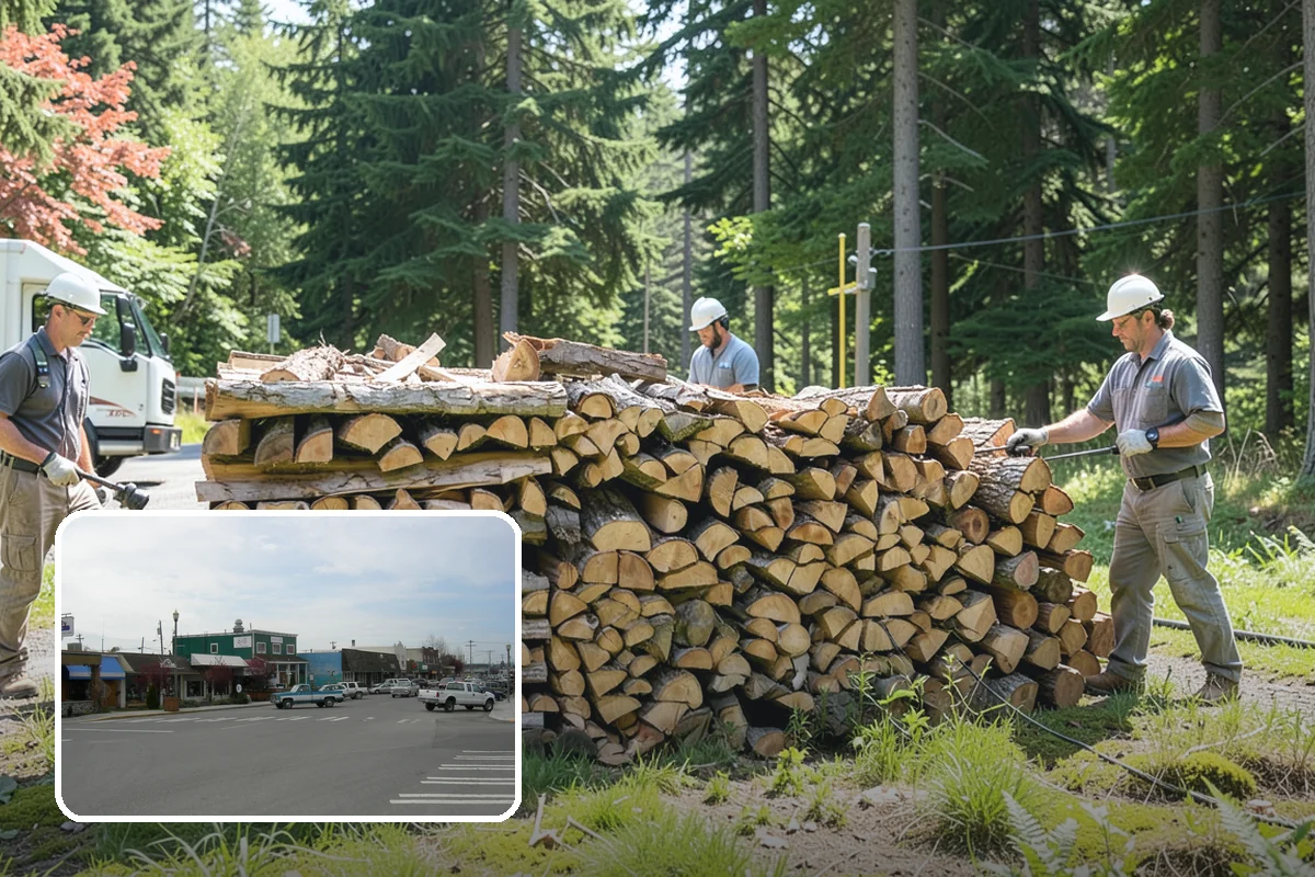 Half Cord Firewood in Stanwood, Snohomish County, WA - Enough wood for consistent recreational fires