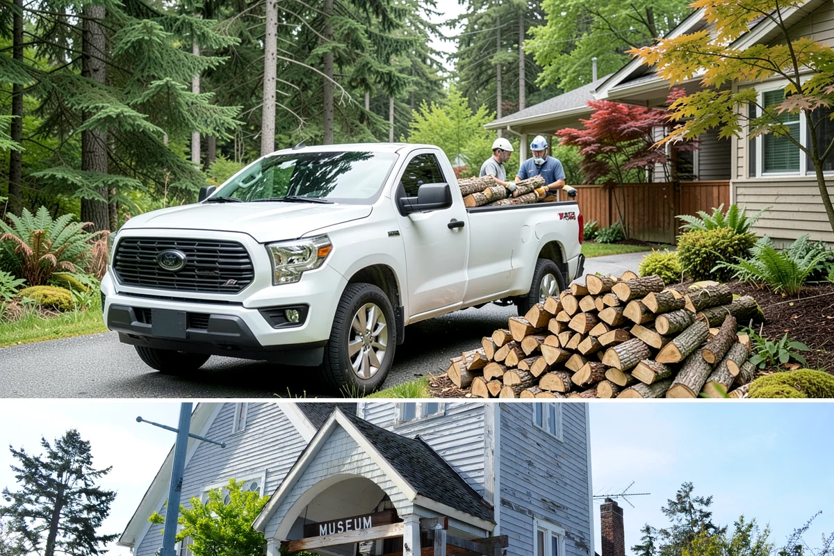 Half Cord Firewood in Steilacoom, Pierce County, WA - Fall is the smart time to secure a half cord before winter demand and prices climb.