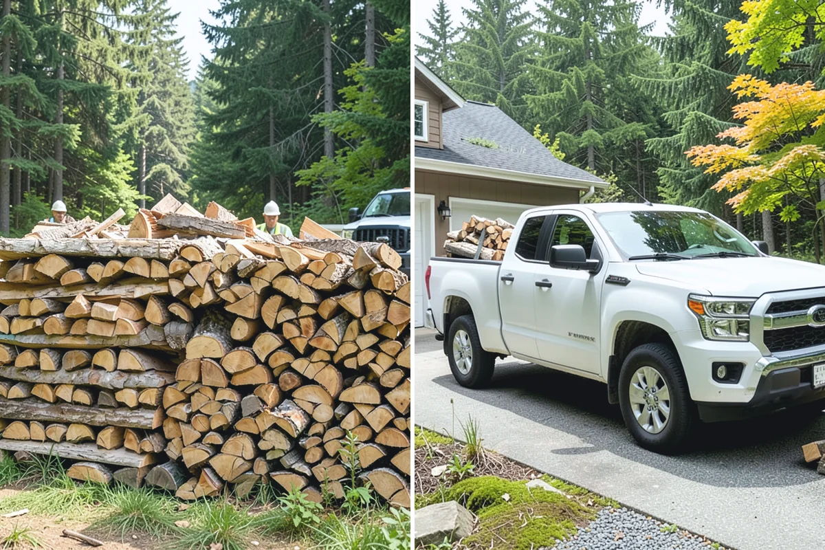 Half Cord Firewood in Sumner, Pierce County, WA - Place your half-cord order with a preferred date