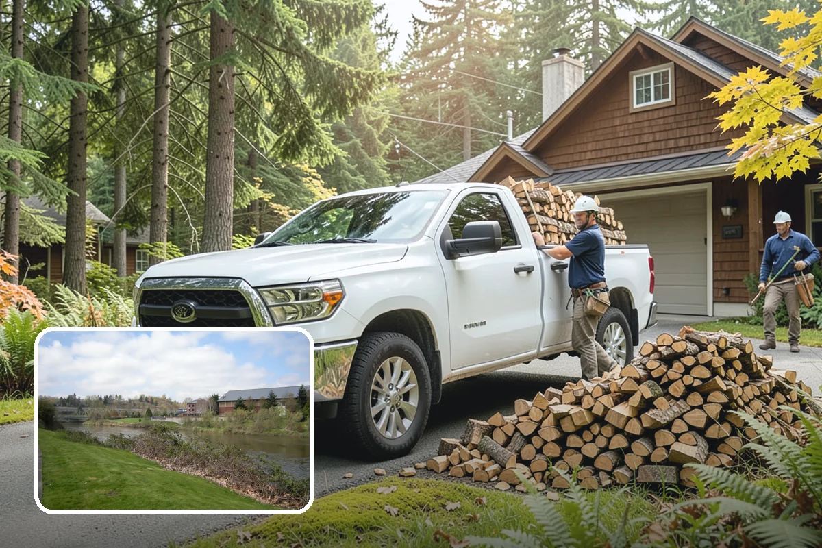 Half Cord Firewood in Tukwila, King County, WA - Enough wood for consistent recreational fires