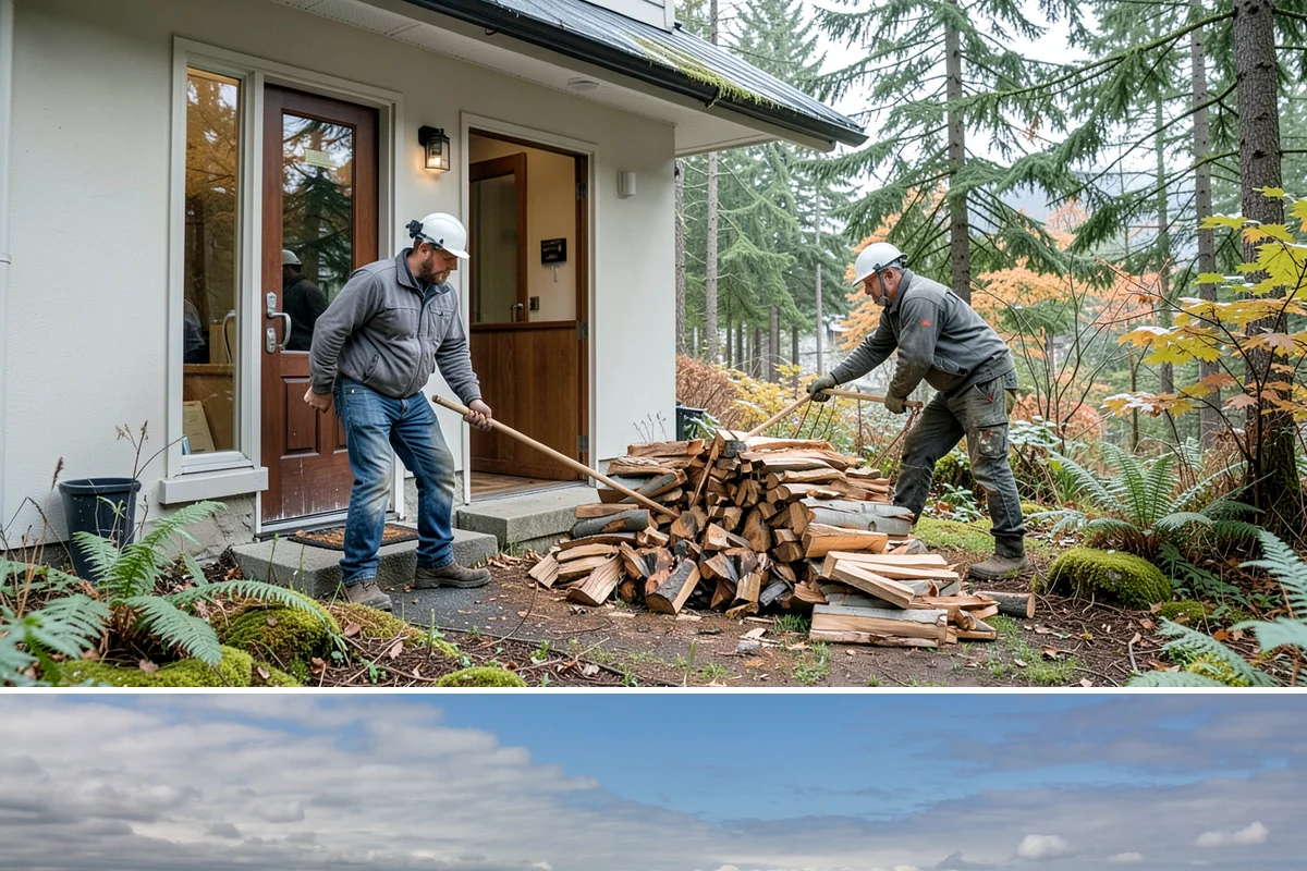 Half Cord Firewood in University Place, Pierce County, WA - Fall is the smart time to secure a half cord before winter demand and prices climb.