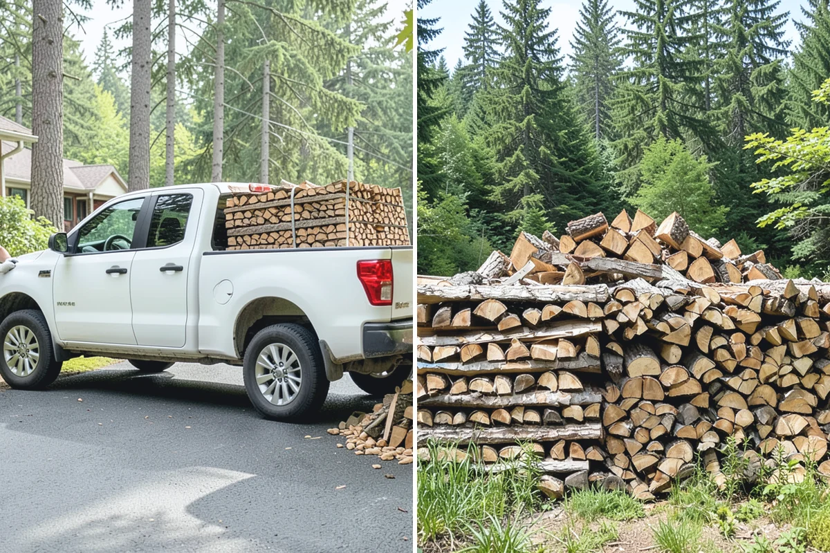 Half Cord Firewood in Wilkeson, Pierce County, WA - Place your half-cord order with a preferred date