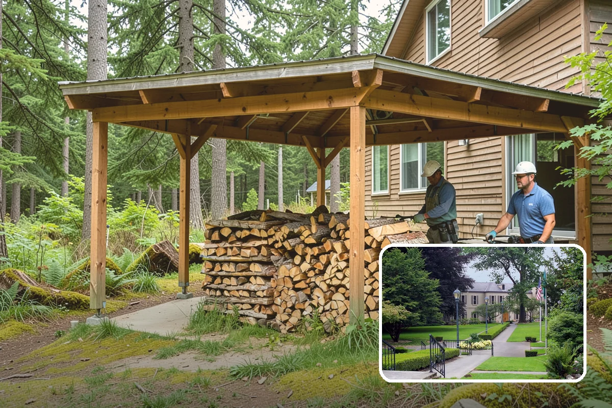 Half Cord Firewood in Woodinville, King County, WA - Enough wood for consistent recreational fires