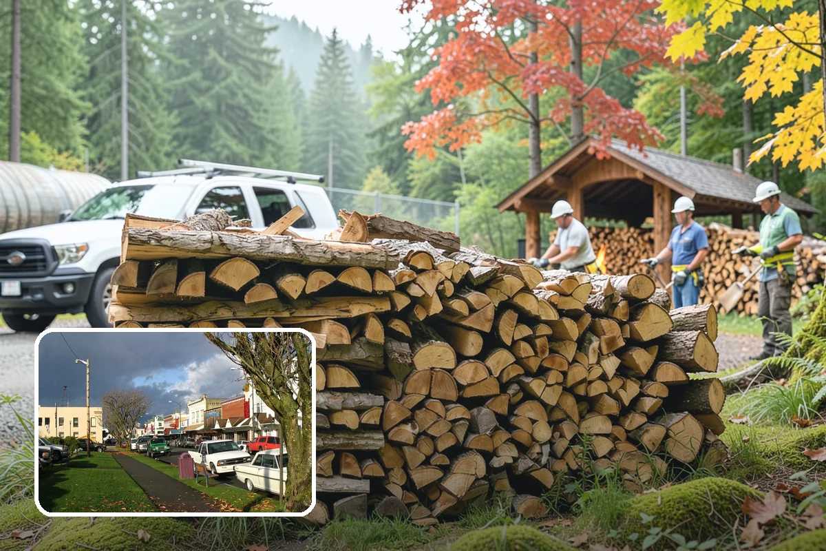 Heating Emergency Firewood in Arlington, Snohomish County, WA - Bridges the gap when primary heat fails