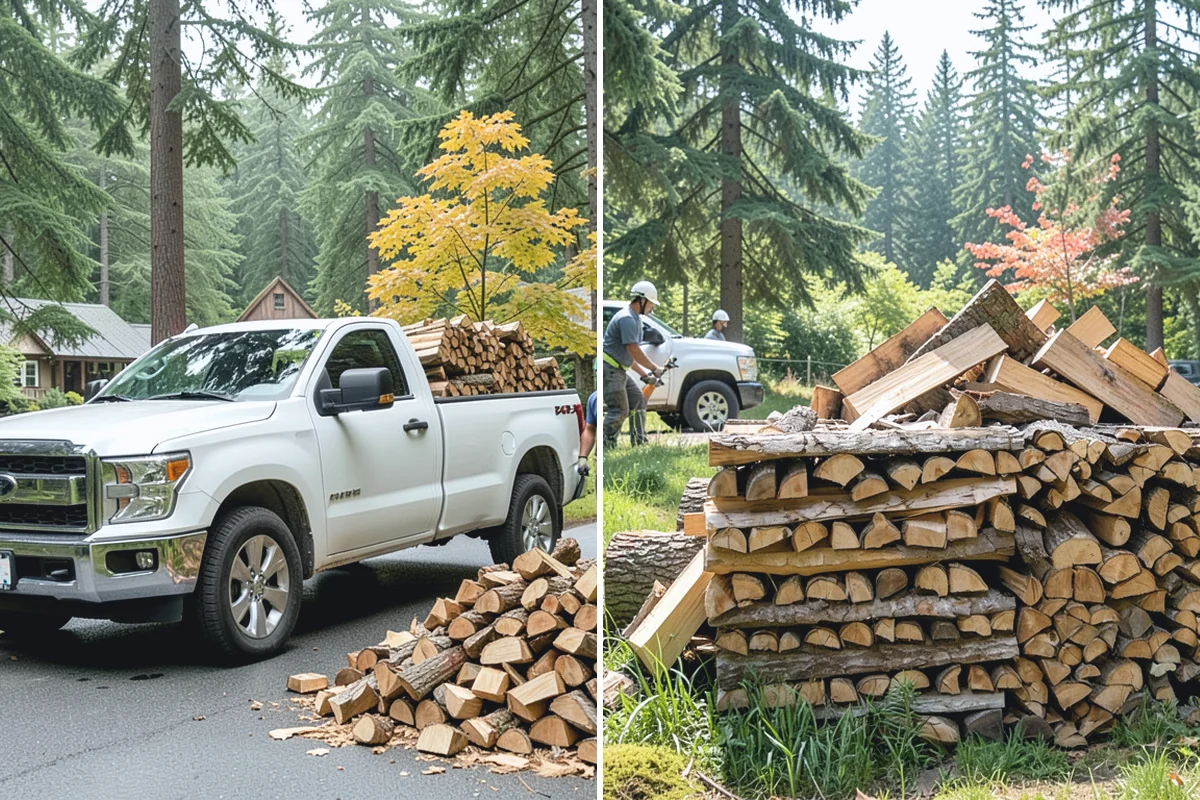 Heating Emergency Firewood in Auburn, King County, WA - Take your emergency call and assess how much wood you need