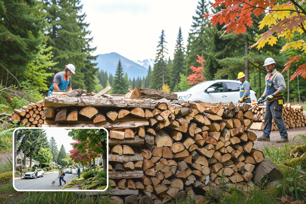 Heating Emergency Firewood in Beaux Arts Village, King County, WA - Bridges the gap when primary heat fails