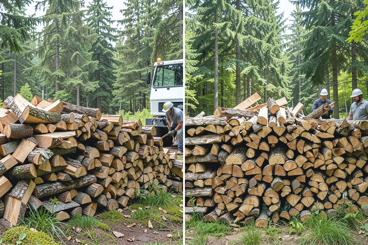 Heating Emergency Firewood in Bonney Lake, Pierce County, WA - Take your emergency call and assess how much wood you need
