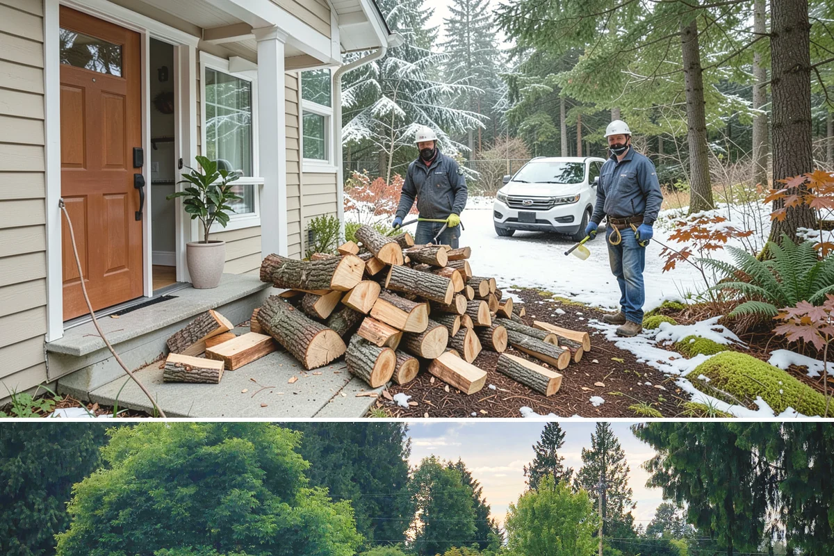 Heating Emergency Firewood in Bonney Lake, Pierce County, WA - Heating failures spike during winter cold snaps, so calling the moment your system goes down secures the fastest response.