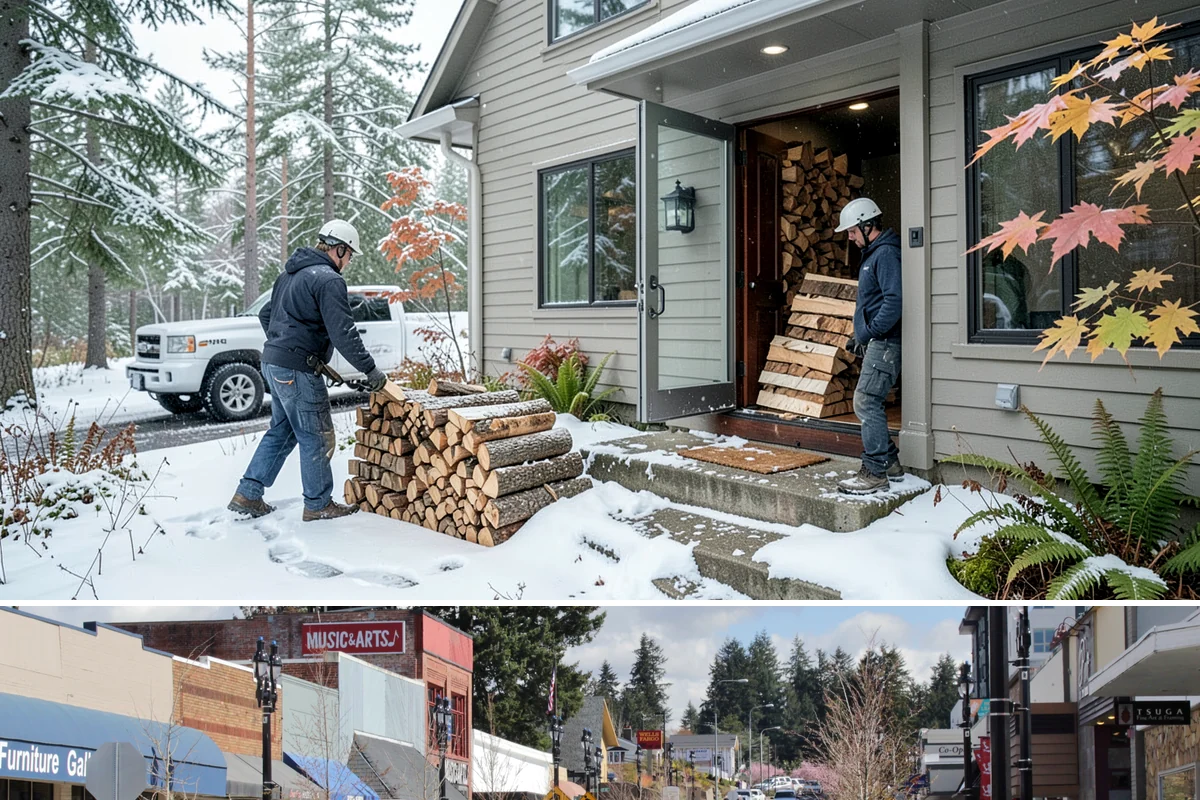 Heating Emergency Firewood in Bothell, King County, WA - Heating failures spike during winter cold snaps, so calling the moment your system goes down secures the fastest response.