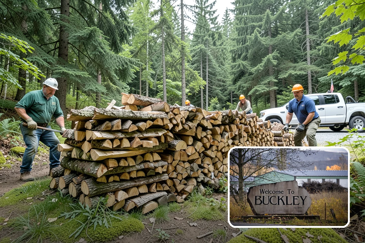 Heating Emergency Firewood in Buckley, Pierce County, WA - Bridges the gap when primary heat fails