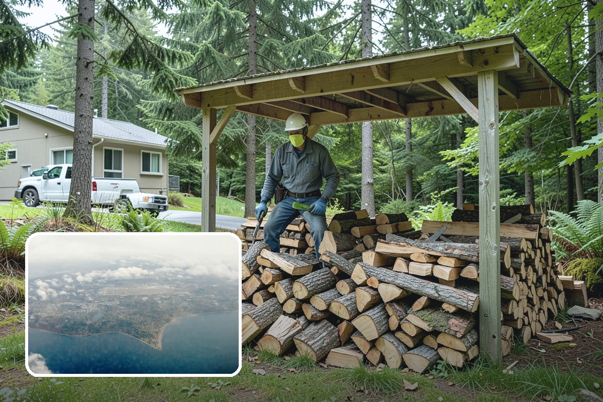 Heating Emergency Firewood in Burien, King County, WA - Bridges the gap when primary heat fails