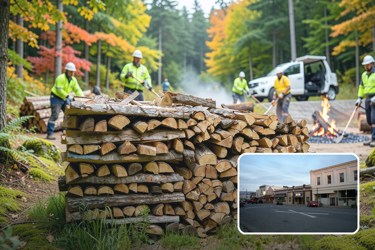 Heating Emergency Firewood in Burlington, Skagit County, WA - Bridges the gap when primary heat fails