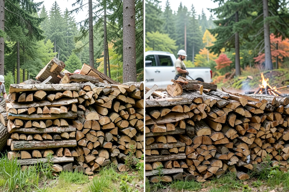 Heating Emergency Firewood in Clyde Hill, King County, WA - Take your emergency call and assess how much wood you need