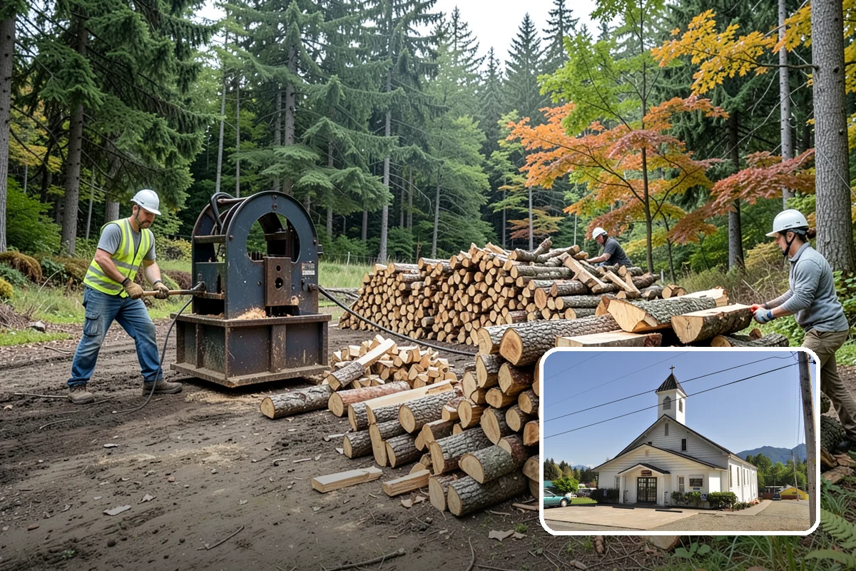 Heating Emergency Firewood in Concrete, Skagit County, WA - Bridges the gap when primary heat fails