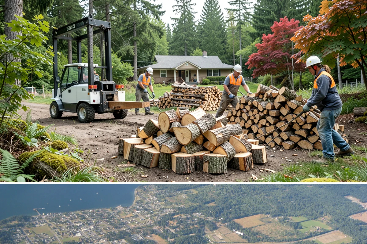 Heating Emergency Firewood in Coupeville, Island County, WA - Heating failures spike during winter cold snaps, so calling the moment your system goes down secures the fastest response.