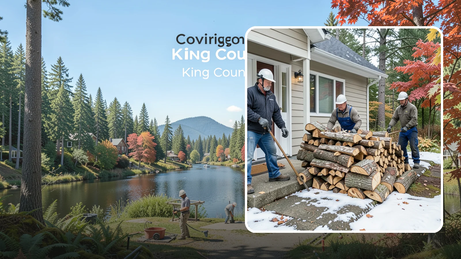 Heating Emergency Firewood in Covington, King County, WA - When your primary heat fails, we deliver burnable wood fast so your household stays warm through the crisis.