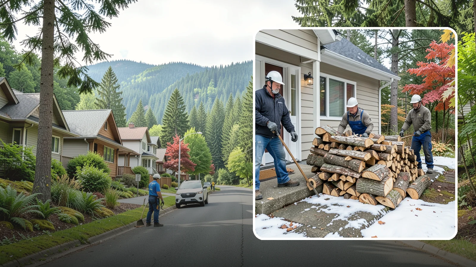 Heating Emergency Firewood in Darrington, Snohomish County, WA - When your primary heat fails, we deliver burnable wood fast so your household stays warm through the crisis.