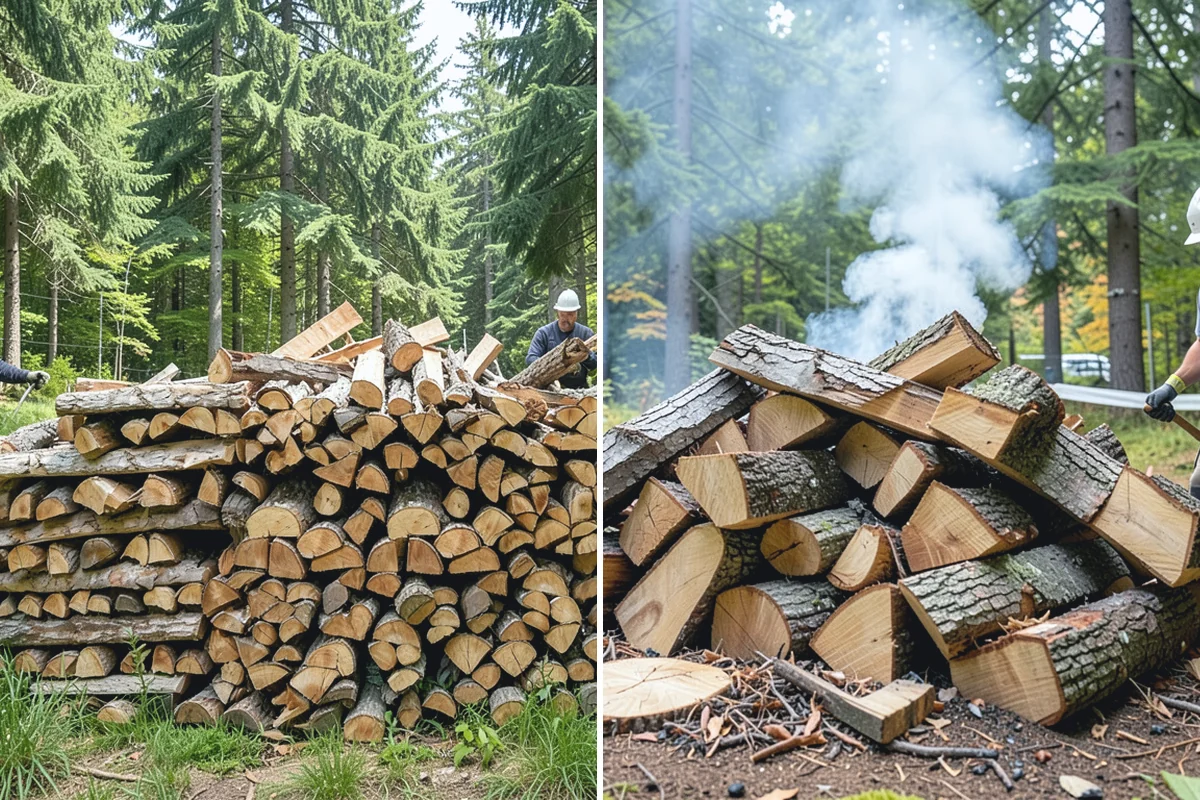 Heating Emergency Firewood in Des Moines, King County, WA - Take your emergency call and assess how much wood you need