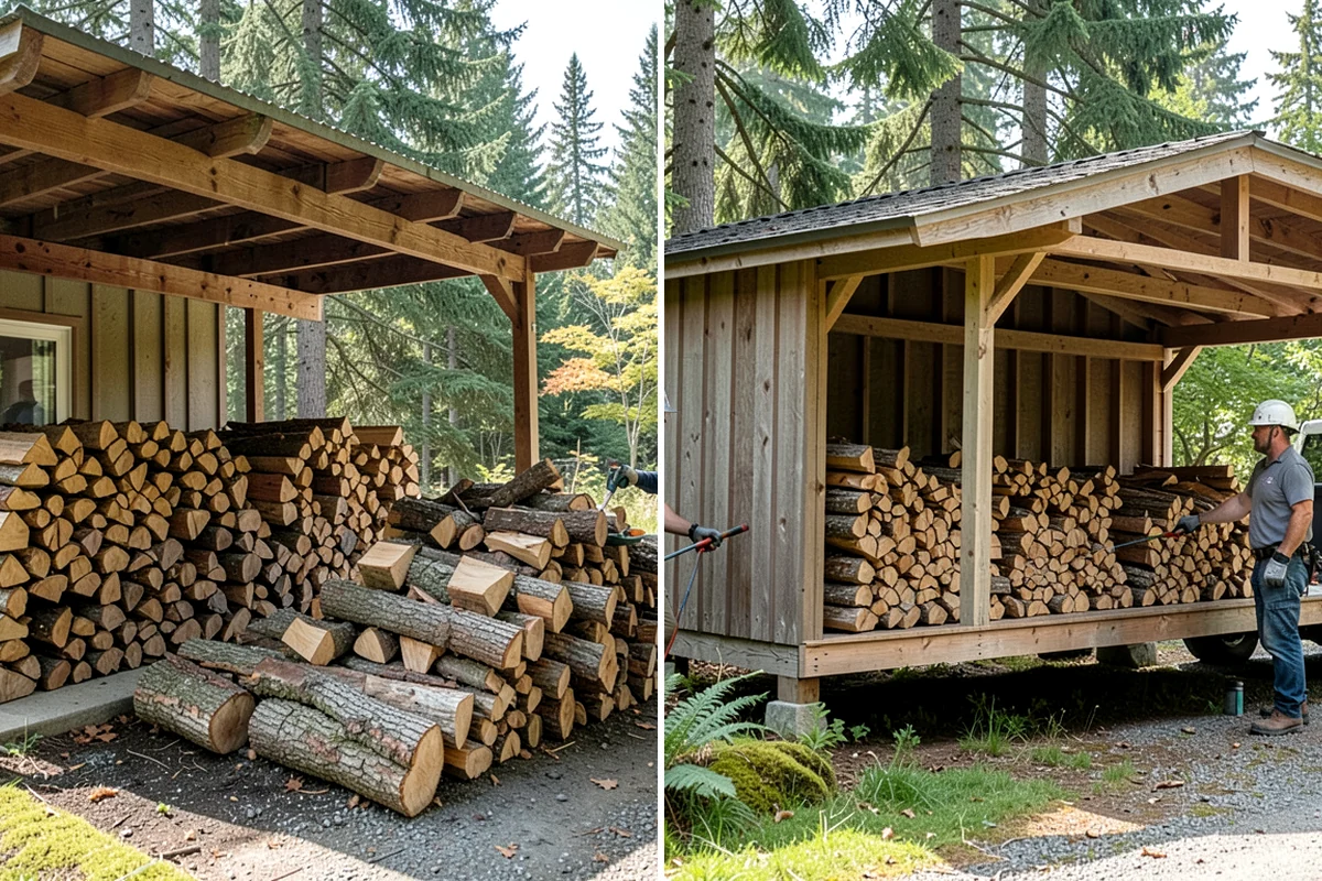 Heating Emergency Firewood in DuPont, Pierce County, WA - Take your emergency call and assess how much wood you need