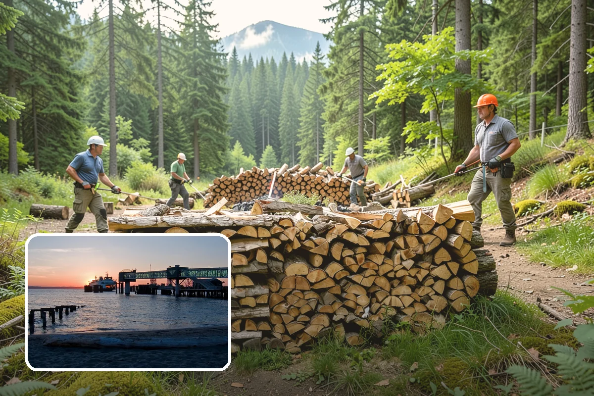 Heating Emergency Firewood in Edmonds, Snohomish County, WA - Bridges the gap when primary heat fails