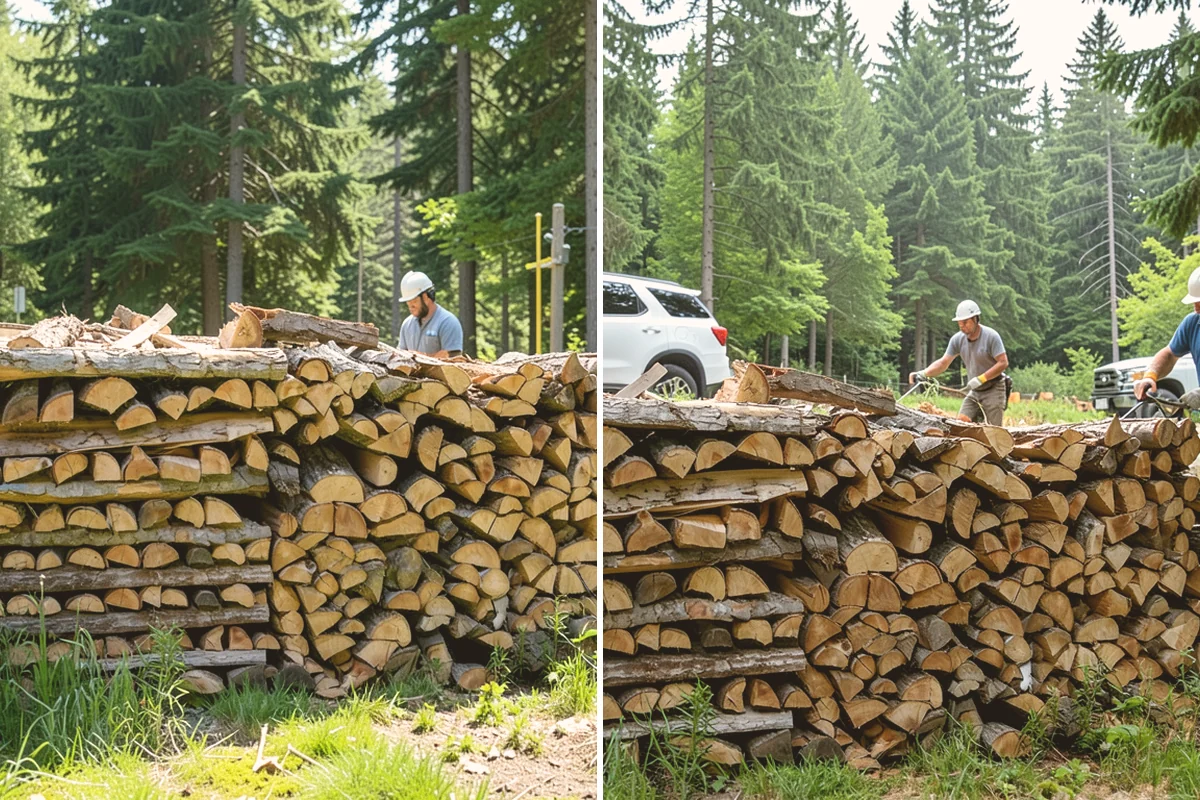 Heating Emergency Firewood in Edmonds, Snohomish County, WA - Take your emergency call and assess how much wood you need