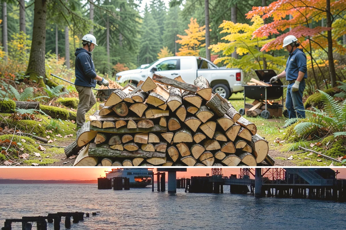 Heating Emergency Firewood in Edmonds, Snohomish County, WA - Heating failures spike during winter cold snaps, so calling the moment your system goes down secures the fastest response.