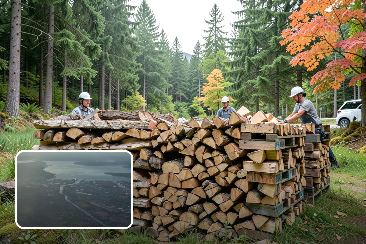 Heating Emergency Firewood in Fife, Pierce County, WA - Bridges the gap when primary heat fails