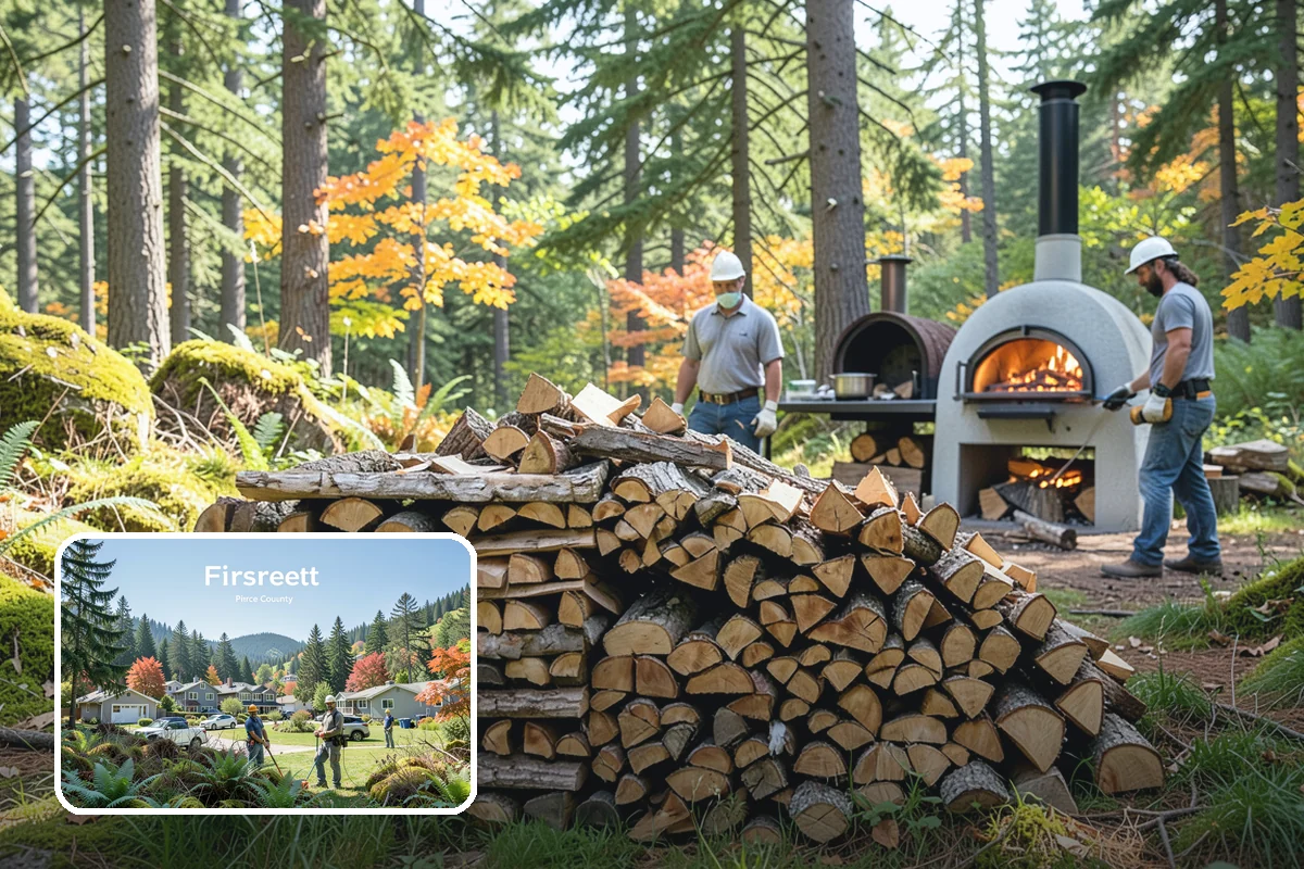 Heating Emergency Firewood in Fircrest, Pierce County, WA - Bridges the gap when primary heat fails