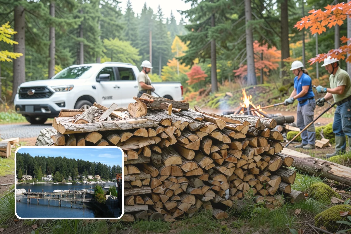 Heating Emergency Firewood in Gig Harbor, Pierce County, WA - Bridges the gap when primary heat fails