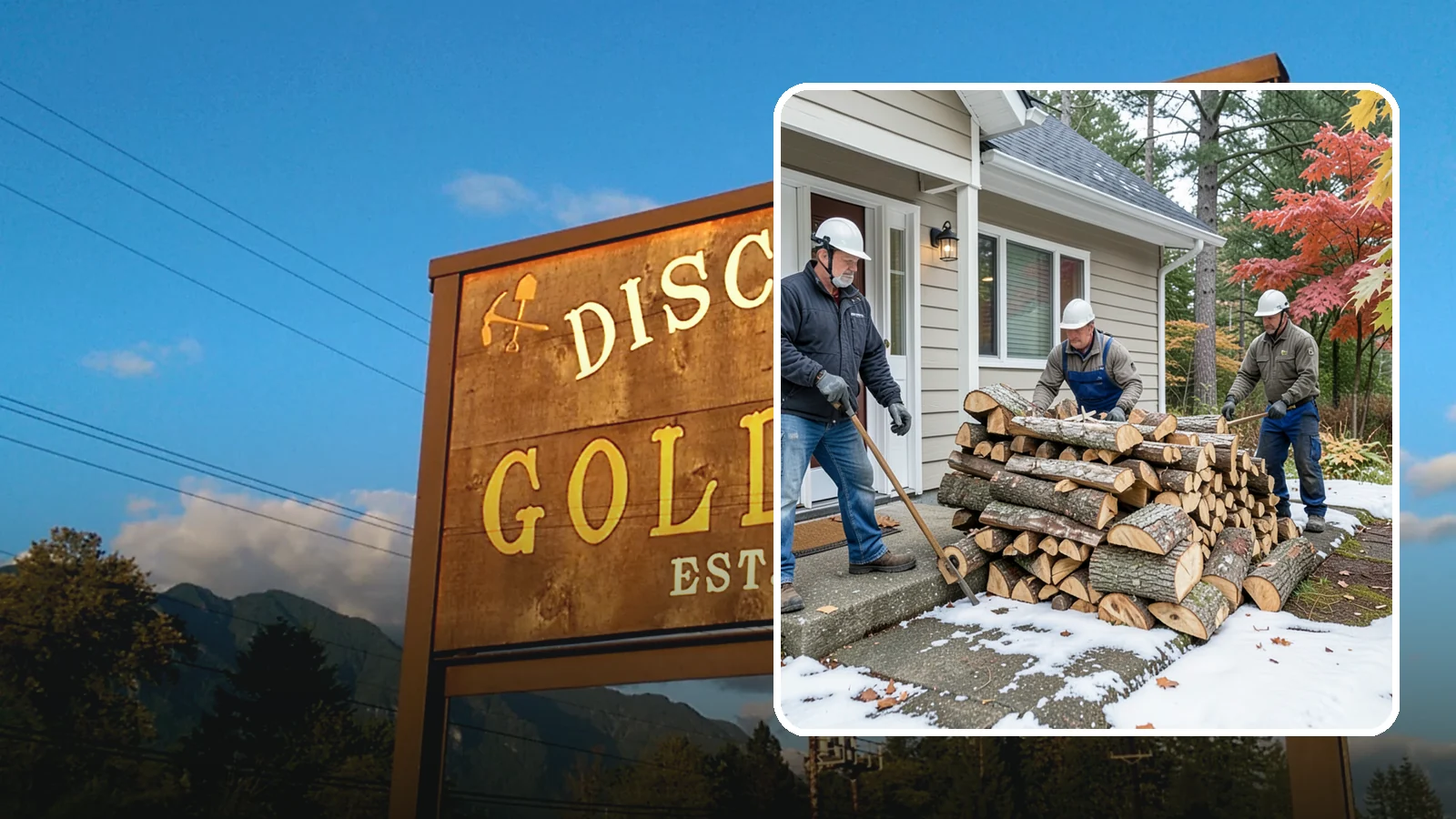 Heating Emergency Firewood in Gold Bar, Snohomish County, WA - When your primary heat fails, we deliver burnable wood fast so your household stays warm through the crisis.