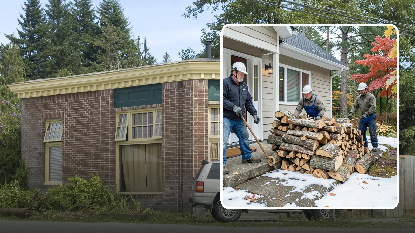 Heating Emergency Firewood in Hamilton, Skagit County, WA - When your primary heat fails, we deliver burnable wood fast so your household stays warm through the crisis.