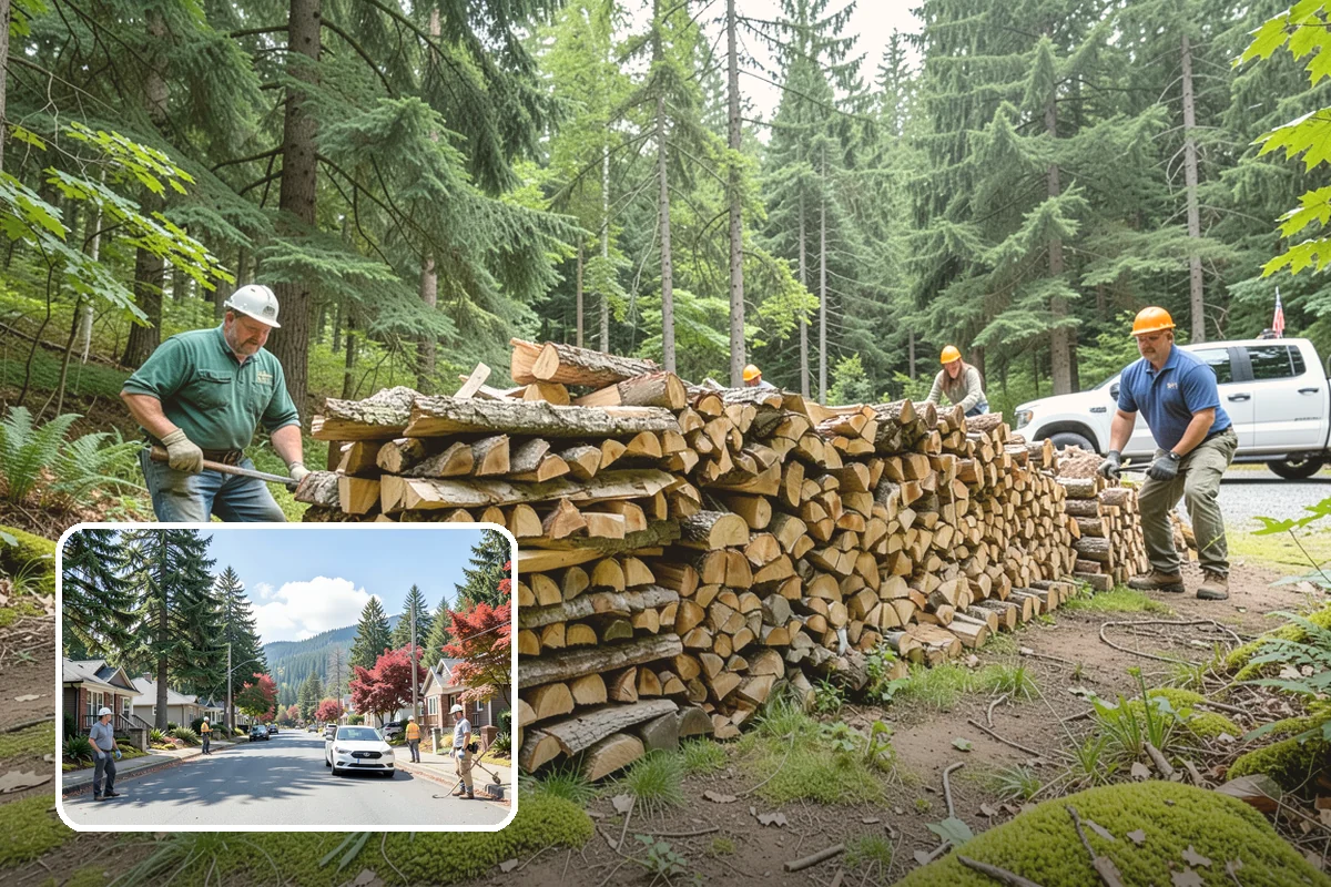 Heating Emergency Firewood in Hunts Point, King County, WA - Bridges the gap when primary heat fails