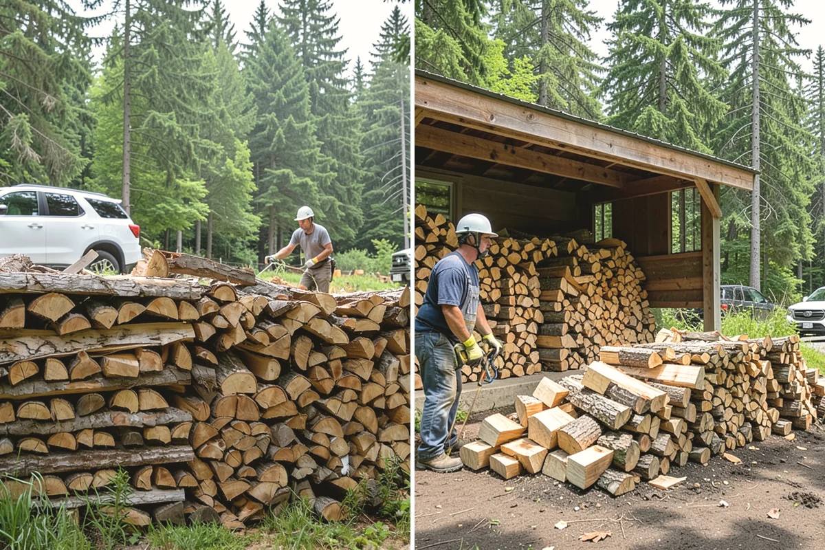 Heating Emergency Firewood in La Conner, Skagit County, WA - Take your emergency call and assess how much wood you need