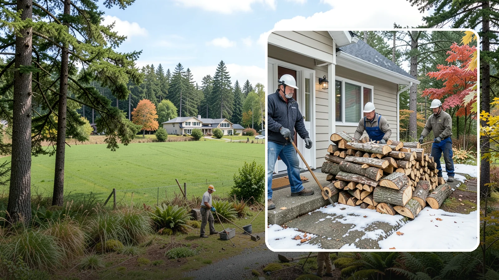 Heating Emergency Firewood in Lyman, WA - When your primary heat fails, we deliver burnable wood fast so your household stays warm through the crisis.