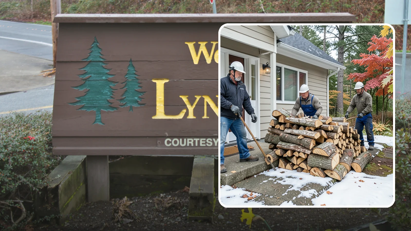 Heating Emergency Firewood in Lynnwood, Snohomish County, WA - When your primary heat fails, we deliver burnable wood fast so your household stays warm through the crisis.