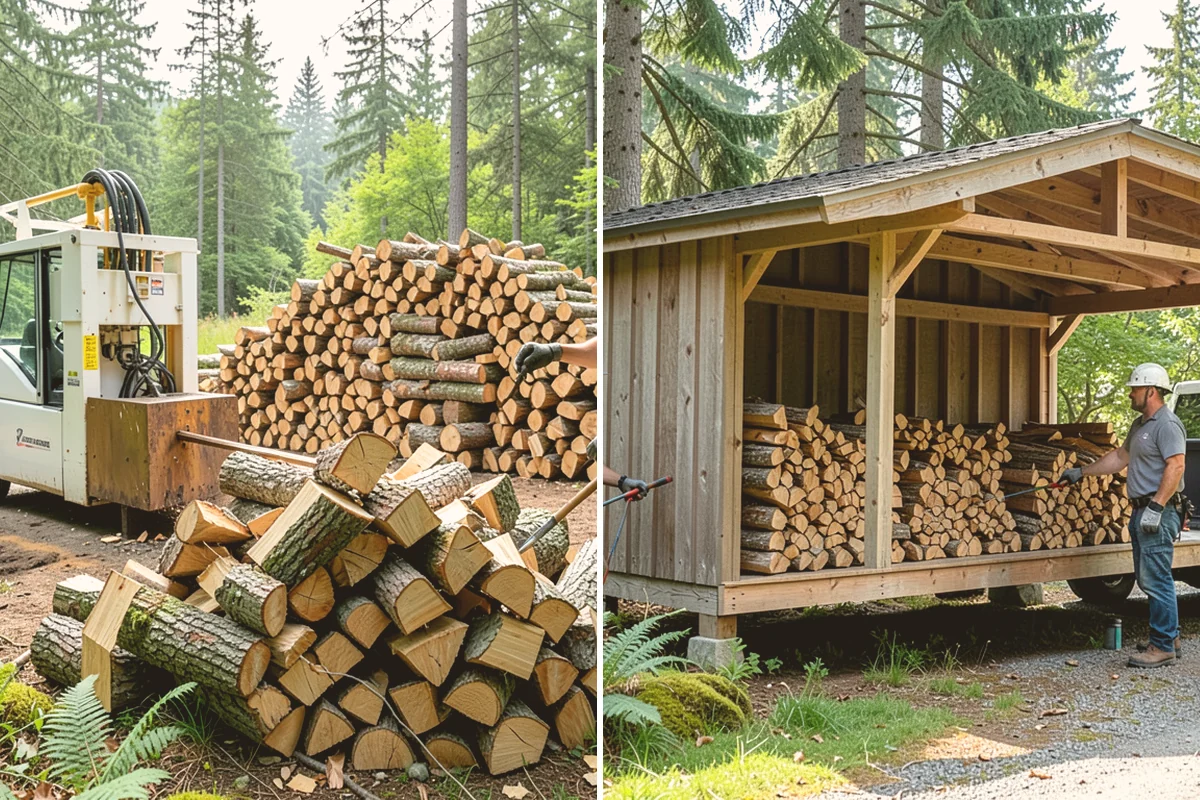 Heating Emergency Firewood in Lynnwood, Snohomish County, WA - Take your emergency call and assess how much wood you need