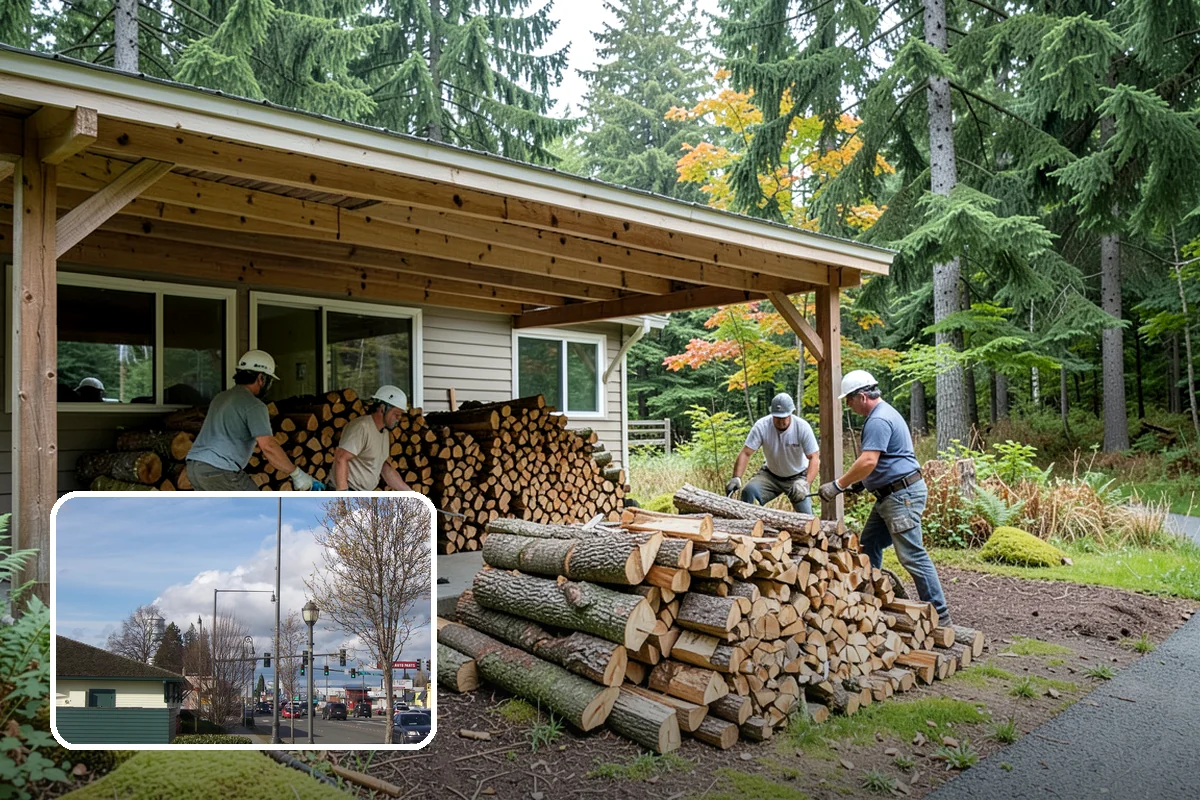 Heating Emergency Firewood in Marysville, Snohomish County, WA - Bridges the gap when primary heat fails
